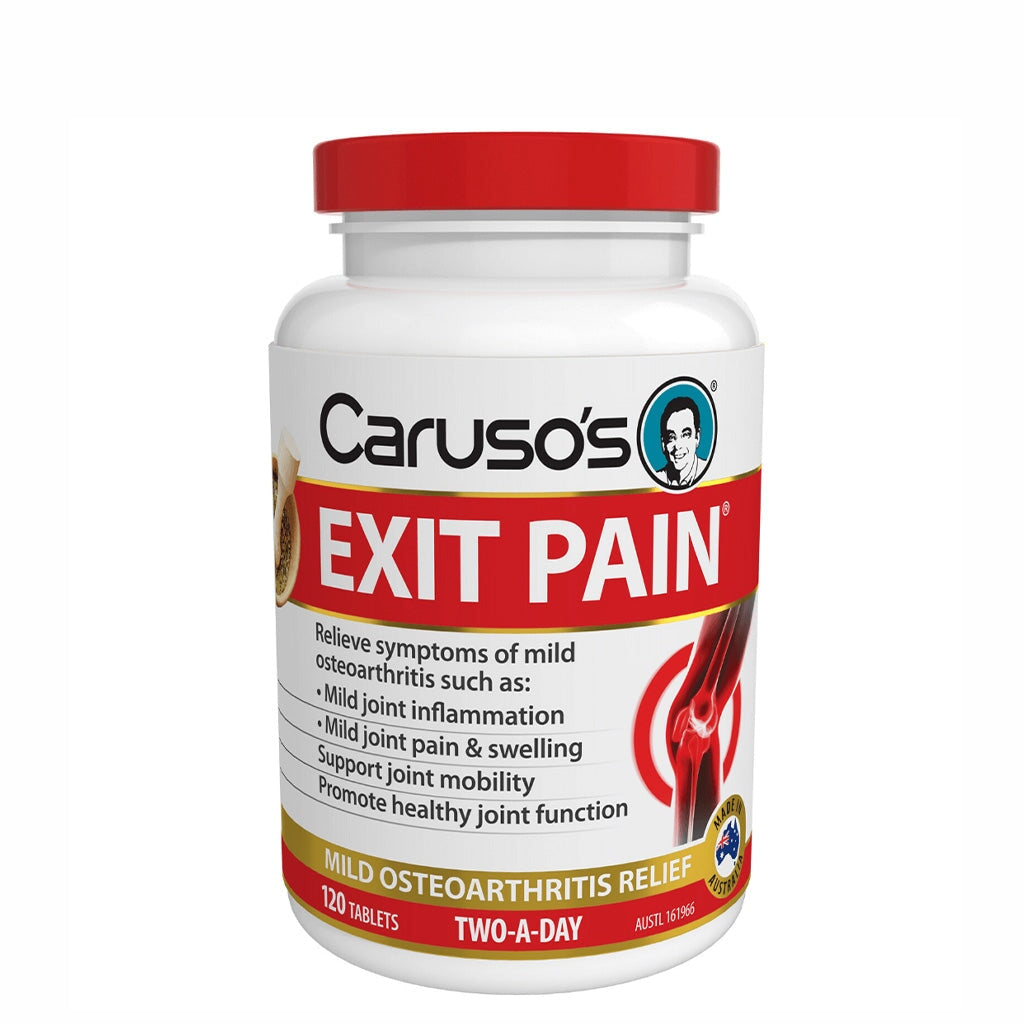 Carusos Exit Pain Mr Vitamins