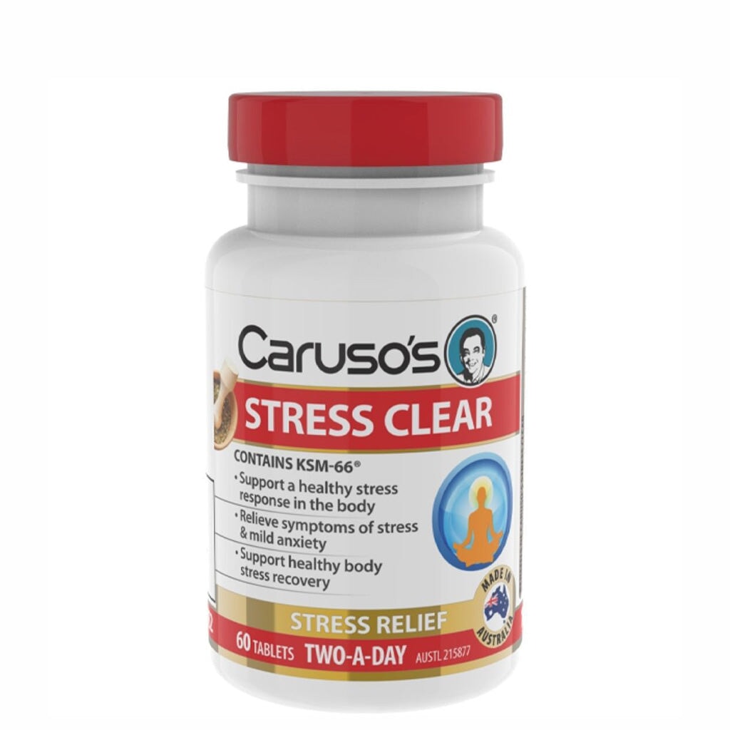 Carusos Stress Clear Mr Vitamins