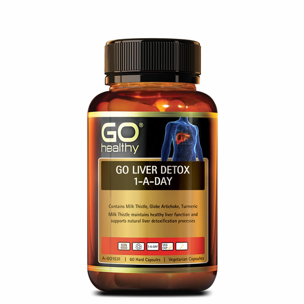 Go Healthy Liver Detox 1 A Day Mr Vitamins