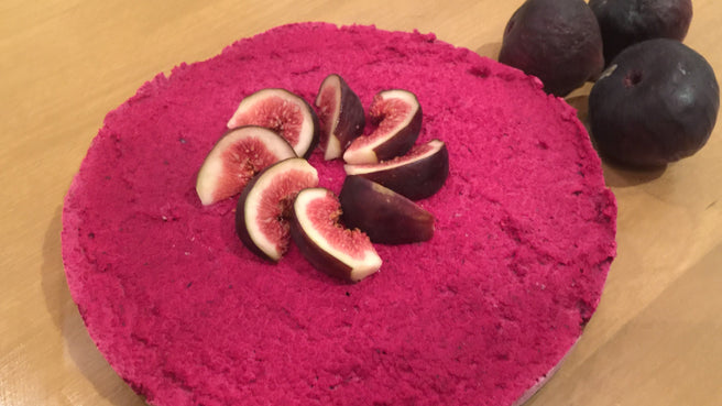 Walnut, Fig and Beetroot Tart