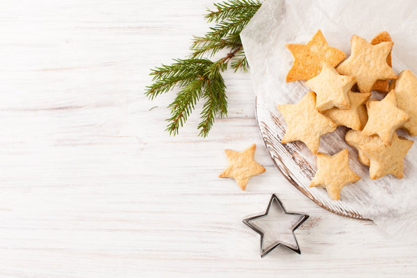 Macadamia Spiced Christmas Shortbread