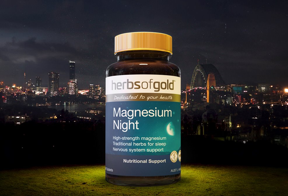 Enhance Sleep Quality with Herbs of Gold's Magnesium Night