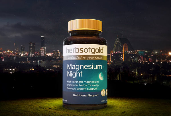 Enhance Sleep Quality with Herbs of Gold's Magnesium Night | Mr Vitamins