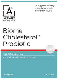 Activated Probiotics Biome Cholesterol | Mr Vitamins