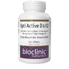 BioClinic Naturals Opti Active D and K2