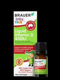 Brauer Baby And Kids Liduid Vitamin D 400iu | Mr Vitamins