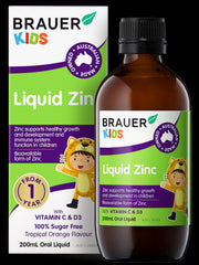 Brauer Baby And Kids Liquid Zinc