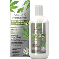 Dr Organic Rescue & Restore Conditioner Organic Hemp Oil | Mr Vitamins