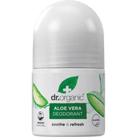 Dr Organic Roll-On Deodorant Organic Aloe Vera | Mr Vitamins