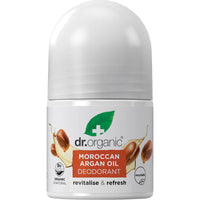 Dr Organic Roll-On Deodorant Organic Moroccan Argan Oil | Mr Vitamins