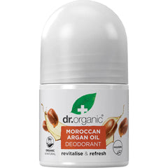 Dr Organic Roll-On Deodorant Organic Moroccan Argan Oil