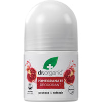 Dr Organic Roll-On Deodorant Organic Pomegranate | Mr Vitamins