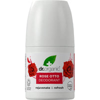 Dr Organic Roll-On Deodorant Organic Rose Otto | Mr Vitamins