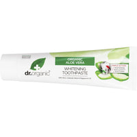 Dr Organic Toothpaste (Whitening) Organic Aloe Vera | Mr Vitamins