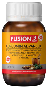 Fusion Health Curcumin Advanced | Mr Vitamins