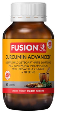 Fusion Health Curcumin Advanced | Mr Vitamins