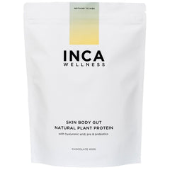 INCA Skin+Body+Gut Plant Protein Powder (+Hyaluronic Acid, Pre- & Probiotics)