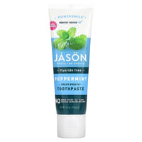 Jason Powersmile Peppermint Flouride Free Toothpaste | Mr Vitamins