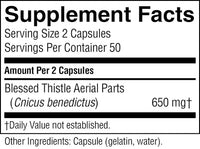 Natures Sunshine Blessed Thistle | Mr Vitamins