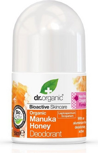 Dr Organic Roll-On Deodorant Organic Manuka Honey