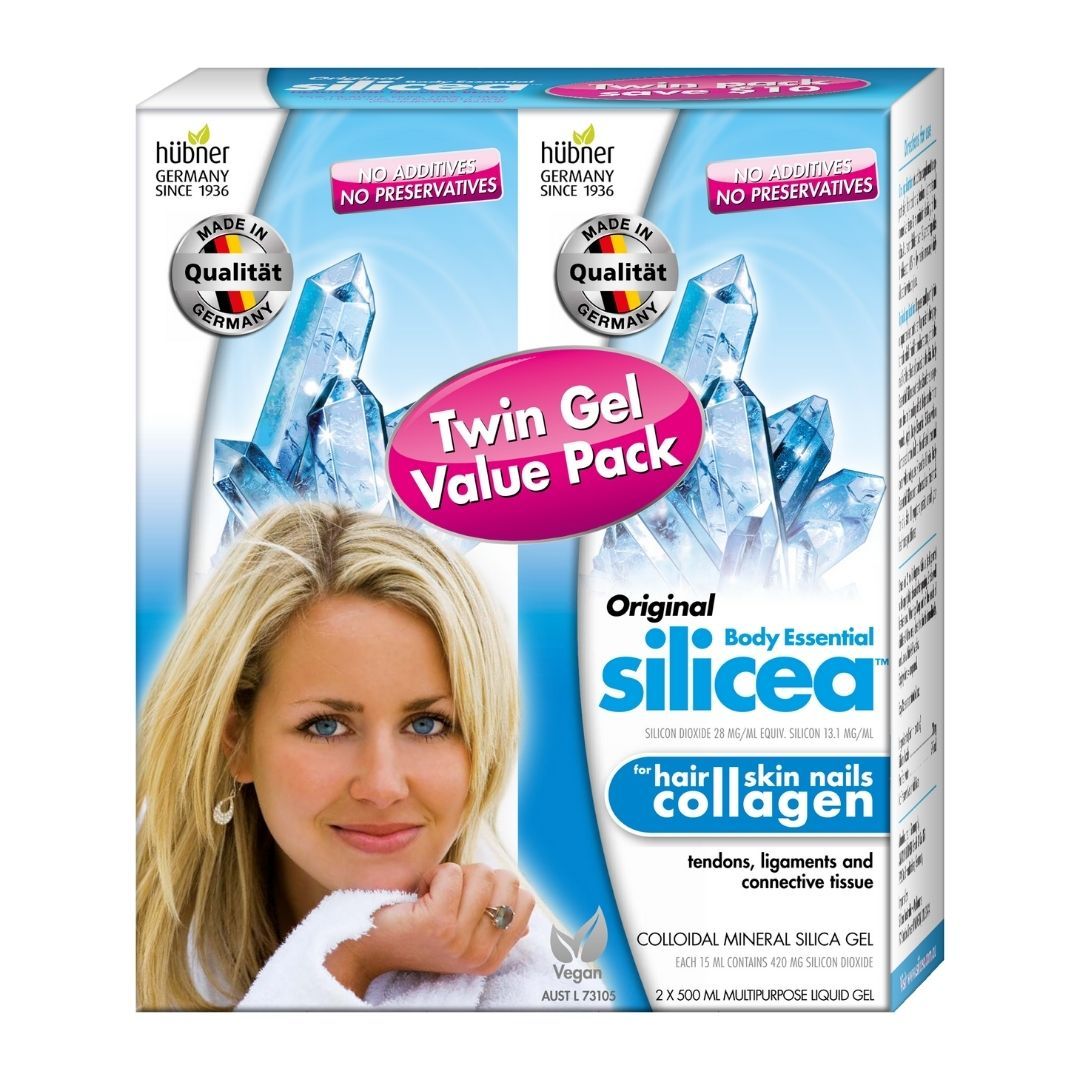  Hübner Original Silicea Gel 17 fl oz / 500 ml, 2 Pack