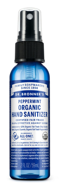 Dr. Bronners Organic Hand Sanitizer - Peppermint