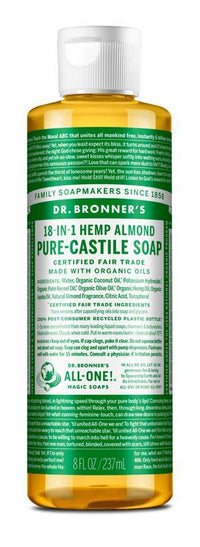 Dr. Bronners Pure-Castile Liquid Soap - Almond