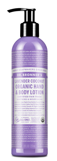 Dr. Bronners Organic Lotion - Lavender Coconut