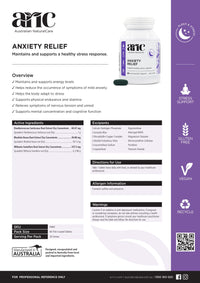 Australian Natural Care Anxiety Relief 60 Tablets | Mr Vitamins