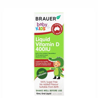 Brauer Baby And Kids Liduid Vitamin D 400iu