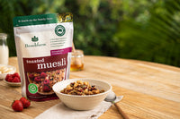 Brookfarm Toasted Macadamia Muesli with Cranberry | Mr Vitamins