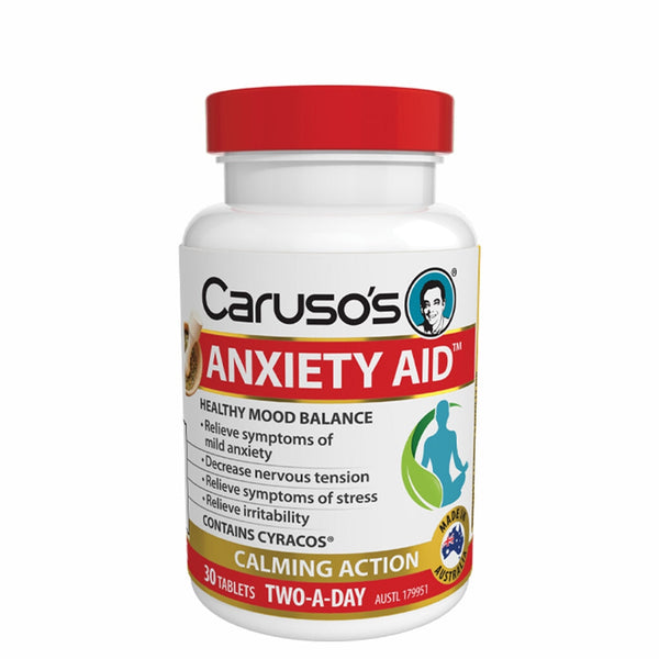 Carusos Anxiety Aid Mr Vitamins