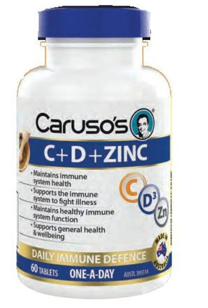 Carusos C D Zinc Mr Vitamins