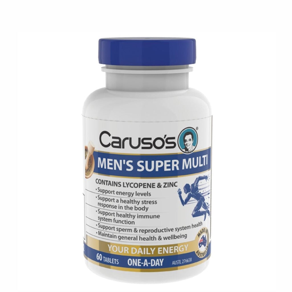 Carusos Mens Super Multi – Mr Vitamins