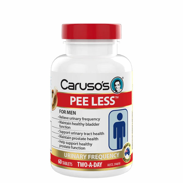 Carusos Pee Less Mr Vitamins