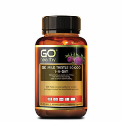 GO Healthy Milk Thistle 50000mg 1 A Day