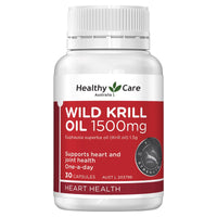 Healthy Care Wild Krill Oil 1500mg | Mr Vitamins