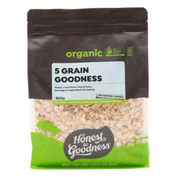 Honest to Goodness Organic 5-Grain Goodness