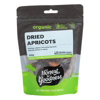 Honest to Goodness Organic Dried Apricots