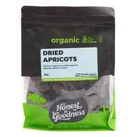 Honest to Goodness Organic Dried Apricots