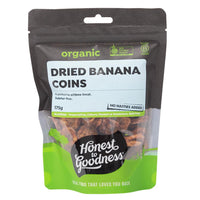 Honest to Goodness Organic Dried Banana Coins