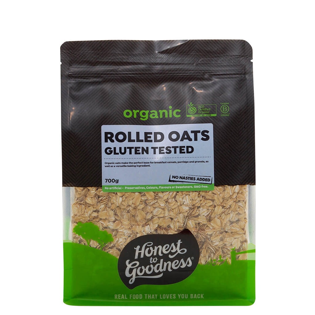 Honest To Goodness Organic Rolled Oats - Gluten Tested – Mr Vitamins