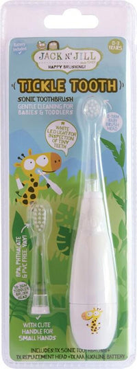 Jack N Jill Sonic Toothbrush Tickle Tooth 0 to 3 Years