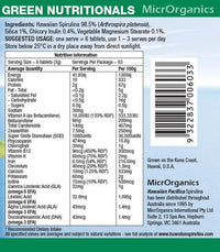 Microrganics Hawaiian Pacifica Spirulina