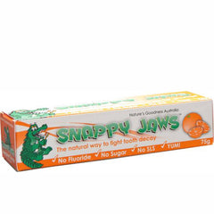 Natures Goodness Snappy Jaws Toothpaste - Orange