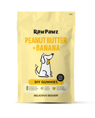 Raw Pawz BANANA PEANUT BUTTER GUMMIES