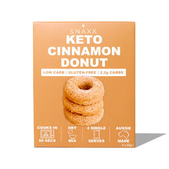 Snaxx One Minute KETO Cinnamon Donut 4x40g