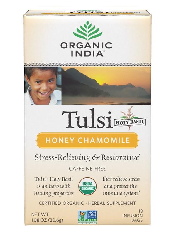 Organic Tulsi Honey Chamomile Tea, 1.08 oz at Whole Foods Market